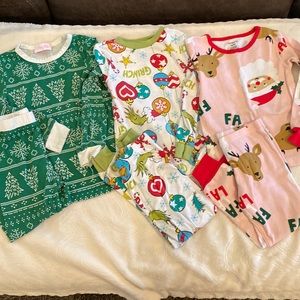 Set of three Christmas PJs